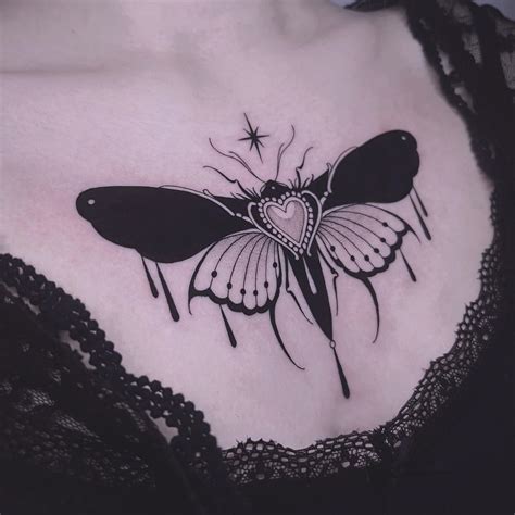 death moth chest piece|50+ Death Moth Tattoo Designs with Meanings